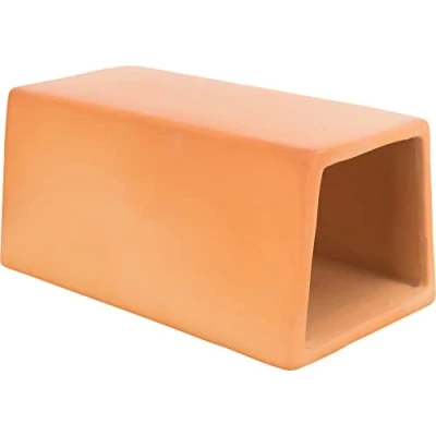 Afbeelding van Trixie Keramiektunnel Kooi Accessoire 15x7x8 cm Terracotta