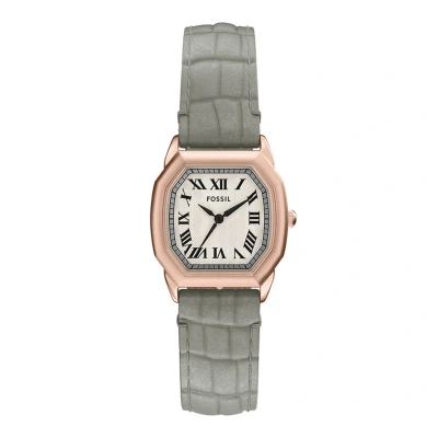 Afbeelding van Fossil Dames horloge Roségoudkleurig met band