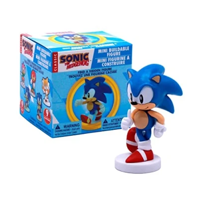 Afbeelding van Sonic The Hedgehog Mini mysteriefiguur om te bouwen blinde tassen met sonische figuur, staarten, vingerkootjes en minifiguren Amy Rose Toys