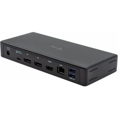 Afbeelding van i Tec Thunderbolt 3 / USB C Triple DisplayPort 4K Docking Station C31TRIPLEDOCKPD