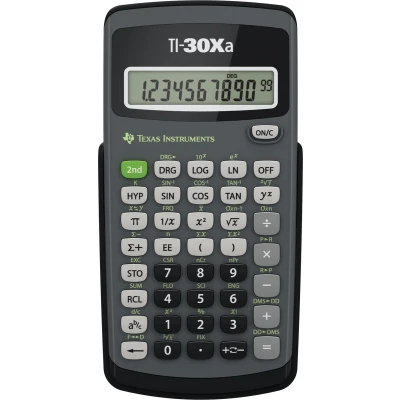 Afbeelding van Texas Instruments TI 30XA wetenschappelijke rekenmachine