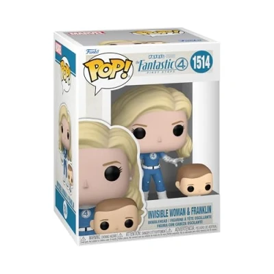 Afbeelding van Funko Pop! &amp; Buddy: Fantastic Four (2025) Invisible Woman Figurine en vinyle de collection Idée cadeau Produit officiel Jouets pour enfants et adultes