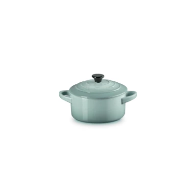 Afbeelding van Le Creuset Mini Braad / braadpan Rond 10cm 0,25l Sea Salt