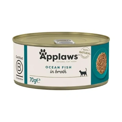 Afbeelding van Applaws cat blik adult ocean fish kattenvoer 70 gr