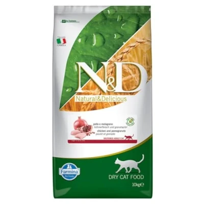 Afbeelding van N&amp;D Prime voeding voor de gecastreerde kat Kip 10 kg.