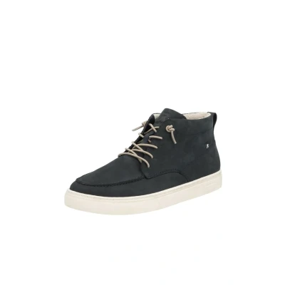 Afbeelding van Rieker Evolution Veterboots, Heren, Maat: 43, Dunkelblau Veloursleer