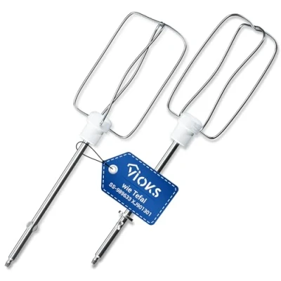 Afbeelding van VIOKS Set van 2 vervangende elektrische garde voor Prep&#039;Line 8141 en 8142 SS 989633 XJ 901301 Tefal handmixer, mini mixer met mengkom, accessoires
