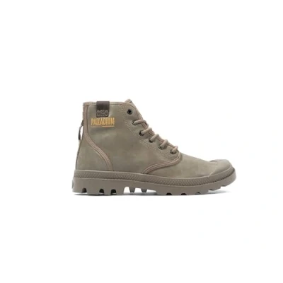 Afbeelding van Palladium Pampa HI Unisex Veterboots, Maat: 42, Dusky green Kunststof/ textiel