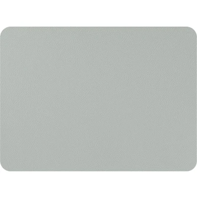 Afbeelding van Mesapiu Placemat Nappa Kunstleer Rechthoekig Dubbelzijdig 45x33cm Lichtgrijs per stuk