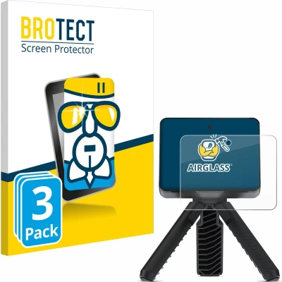 Afbeelding van BROTECT Screenprotector voor Garmin Approach R10 Folie Beschermfolie Beschermglas transparant (3 Stuks)