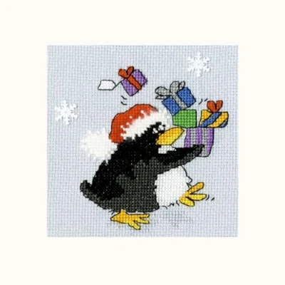 Afbeelding van Bothy Threads Kerstkaart borduren telwerk
