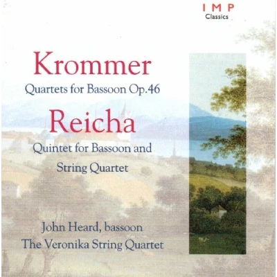 Afbeelding van Krommer: Quartets for bassoon / Reicha: Quintet and string quartet