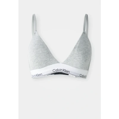 Afbeelding van Calvin Klein Underwear Lightly Lined ICON Tshirt BH, Dames, Maat: XS, Grey heather