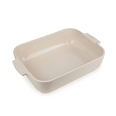 Image de Peugeot Plat four céramique rectangle écru 32 cm 12,5&#039;