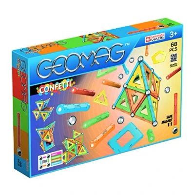 Afbeelding van Geomag 00355 Confetti 68 delen, constructiespeelgoed, meerkleurig