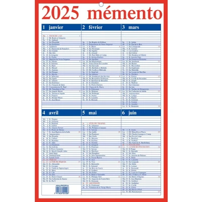 Afbeelding van Aurora Memento 10 Franstalig 2024 Kalender