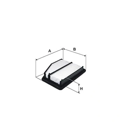 Afbeelding van MAGNETI MARELLI 153071762393 Luchtfilter 57 228 347 Filter insert VOLVO: V40 Hatchback, V60 I Box Body / Estate, S60 II