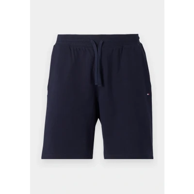 Afbeelding van Tommy Hilfiger Essential Terry Shorts, Heren, Maat: Small, Desert sky