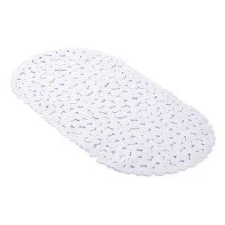 Afbeelding van Badmat antislip Differnz (70 x 35 cm, PVC, Anti slip, Wit)