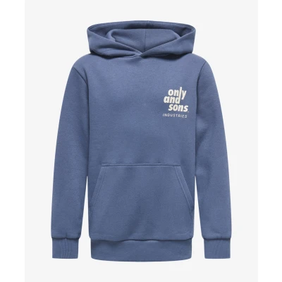 Afbeelding van ONLY &amp; SONS jongens trui HUDSON Blue Regular Fit