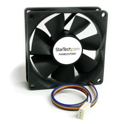 Afbeelding van StarTech 80x25mm PWM Computer Case Fan