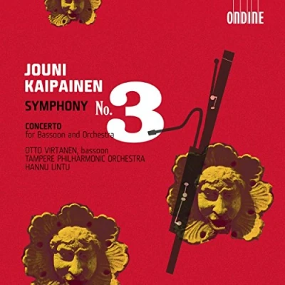 Afbeelding van Otto Virtanen, Tampere Philharmonic Orchestra, Hannu Lintu Kaipainen: Symphony 3/Bassoon Concerto (CD)