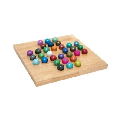 Afbeelding van Remember Spel Solitaire Hout Multicolor
