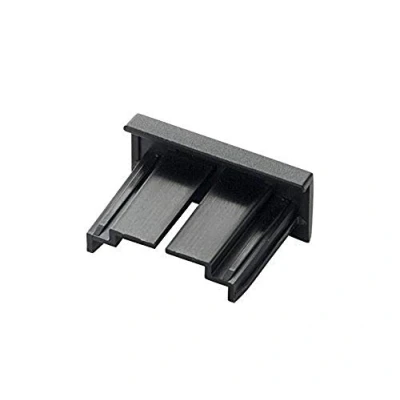 Afbeelding van Durable 481601 extra einddoppen voor Info Sign, zwart, 5 stuks
