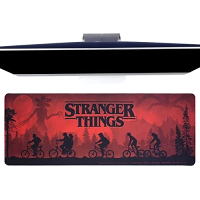 Afbeelding van Stranger Things Muismat Bureaumat Deskmat 80 x 30 cm