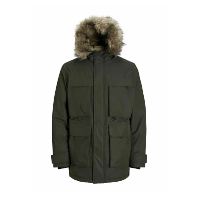 Afbeelding van Jack &amp; Jones Parka, Heren, Maat: Large, Rosin