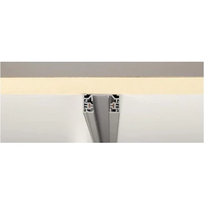 Afbeelding van SLV 143012 4024163135092 230V railsysteemcomponenten Rail 1 fasig Zilver grijs