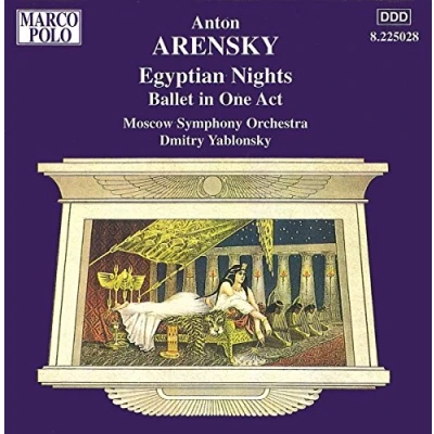 Afbeelding van Arensky: Egyptian Nights / Yablonsky, Moscow Symphony