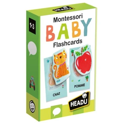 Afbeelding van Headu Mijn eerste Montessori Flash Cards