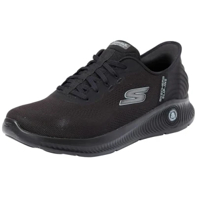 Afbeelding van Skechers Slip Ins: Go Walk Anywhere Worldwide 216314 BBK, Mannen, Zwart, Sneakers, maat: 46