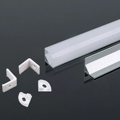 Afbeelding van V TAC VT 8109 Oppervlakteverlichting Montageset met diffuser Zilver IP20