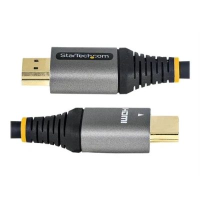 Image de StarTech.com câble HDMI 2.0 Premium Certifié 1m Écran High speed Ultra HD 4K 60Hz avec Ethernet HDR10 ARC Cordon Moniteur Vidéo UHD pour PC/TV M/M (HDMMV1M) mâ