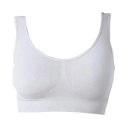 Afbeelding van UnsichtBra Bustier beugelbeha, wellness beha, zachte sportbeha voor slapen en borstvoeding, in vele kleuren, Wit