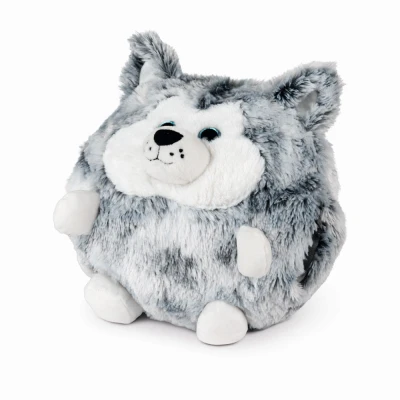 Afbeelding van Noxxiez Handwarmer Knuffel Kussen Husky 8718274251760