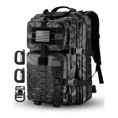 Afbeelding van 40L Militaire Rugzak US Cooper Army Assault Pack 3 Dagen Bug Out Go Bag Trekking Wandelrugzak DarkCamo
