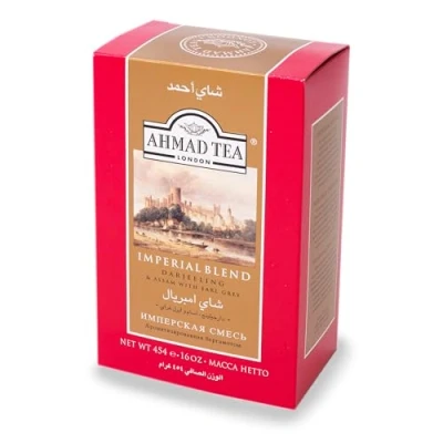 Afbeelding van Ahmad Tea, Imperial Blend Zwarte losse thee, 454 gram