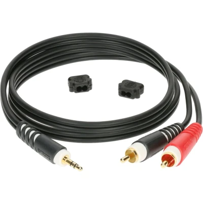 Afbeelding van Klotz soundcard kabel Cinch 1 m AY7 0100, goudcontacten Insert