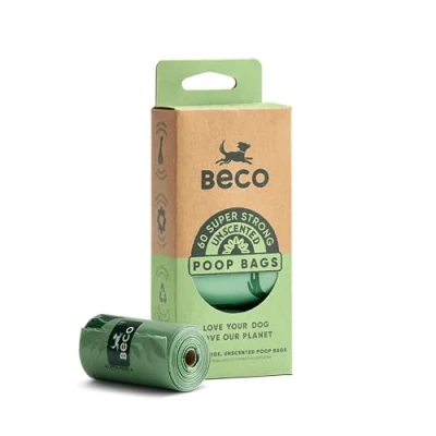 Afbeelding van Beco Bags reispack 60 grote robuuste poepzakjes voor honden