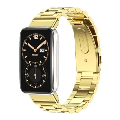 Afbeelding van Metalen schakelband Goud Xiaomi Smart band 7 Pro