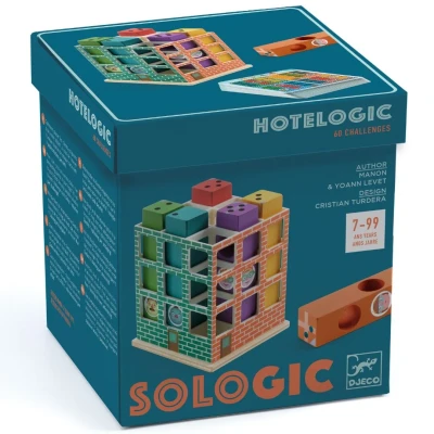 Afbeelding van Djeco logicaspel sologic hotelogic