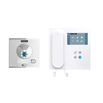 Afbeelding van Fermax 94411 City Veo DUOX Plus WiFi kleur videoset 1 l (2 draden), wit
