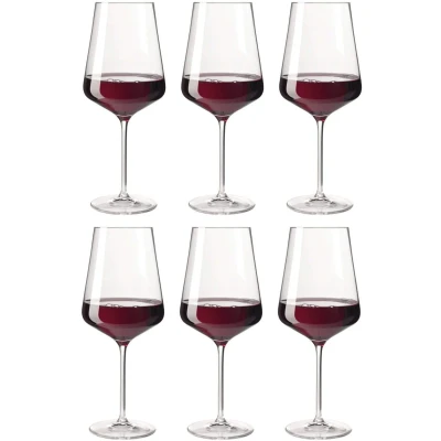 Afbeelding van Leonardo Rode Wijnglazen Puccini 750 ml 6 Stuks