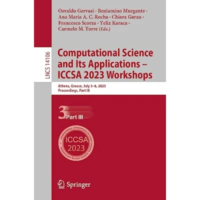 Afbeelding van Lecture Notes in Computer Science Computational and Its Applications ICCSA 2023 Workshops