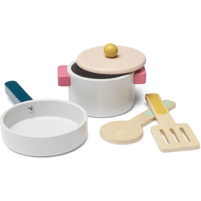 Afbeelding van Micki Houten pannenset (pastel).