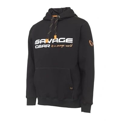 Afbeelding van Savage Gear Cosmo Hoodie Black Ink Size L Vis trui