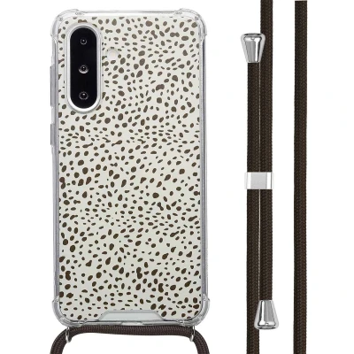 Afbeelding van imoshion Design hoesje met koord voor de Samsung Galaxy A36 Desert Dots
